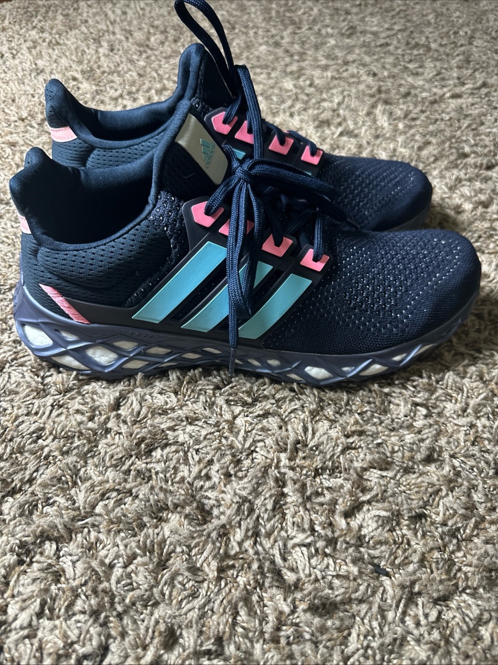 Adidas Ultraboost WEB DNA Navy Blue Training & Running Shoes GX2133 Size 13
